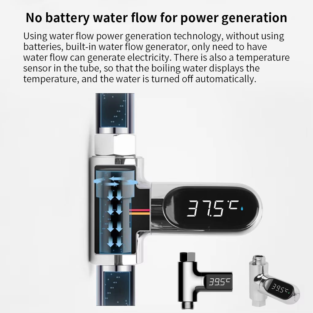 LED Digital Display Kitchen 8-85℃ Electric Temperature Meter Gauge Baby Care ABS PC Shower Thermometer Bathroom Accessories