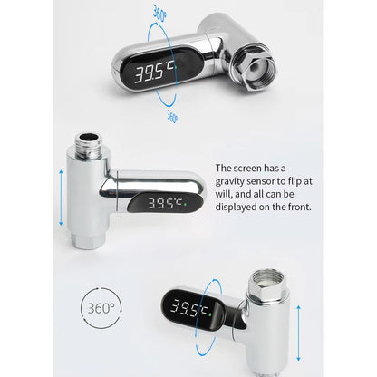 LED Digital Display Kitchen 8-85℃ Electric Temperature Meter Gauge Baby Care ABS PC Shower Thermometer Bathroom Accessories